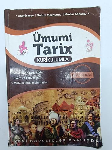 Məhsul: “Ümumi Tarix – Kurikulumla” (yeni dərsliklər əsasında)