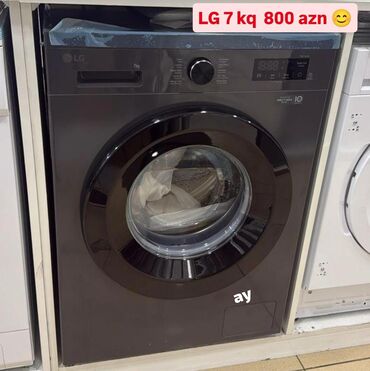 Paltaryuyan maşınlar: Paltaryuyan maşın LG, 7 kq, Avtomat, Qurutmasız, Kredit yoxdur