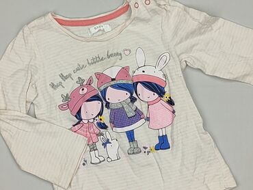 czerwone sukienki dla dziewczynek: Blouse, 12-18 months, condition - Very good