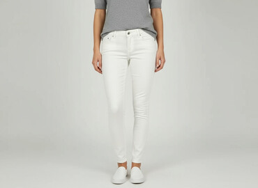 spodnie w krowie łaty: Pieces, Jeans for women, size XS