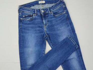 spodnie woskowane białe: Pepe Jeans, Jeans for women, size S (EU 36)