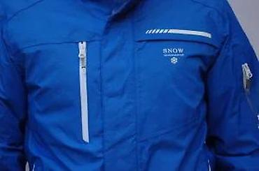 Odeća za skijanje: Muška zimska/ski jakna – plava - Toplotno izolovana podstava sa — 22