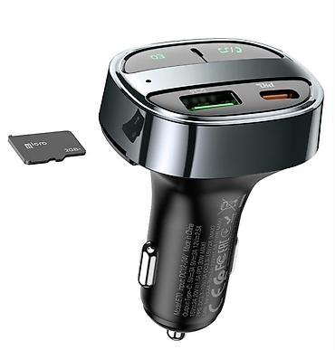 трансмиттер: E70, автомобильное зарядное устройство, выход USB 18W + Type-C 30W — 5