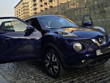 Nissan: Nissan Juke, tünd mavi rəng, şəhər krossoveri. Xüsusiyyətlər və — 2