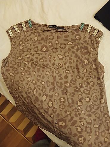 pull and bear: Leopard naxışlı qadın bluzası – Seven Darlng (etiketdə “severi Darlng” — 2