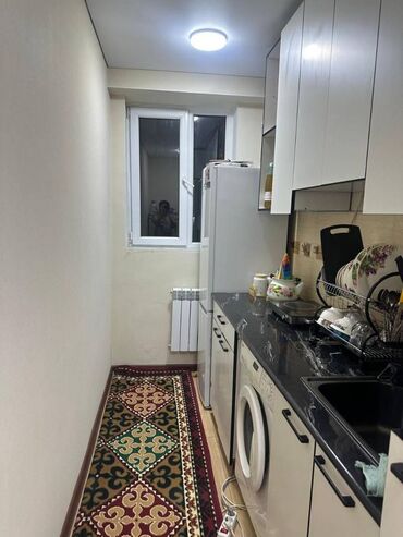 квартира моладая гвардия: 1 бөлмө, 27 кв. м, Малосемейка, 5 кабат, Косметикалык ремонт