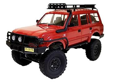 transmitter: WPL C54 Toyota Land Cruiser LC80. Qirmizi rengide — 10