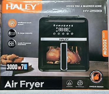 deep fryer: Фритюрница-воздуховка HALEY HY-2533 - Мощность: 3000 Вт - Объём — 1