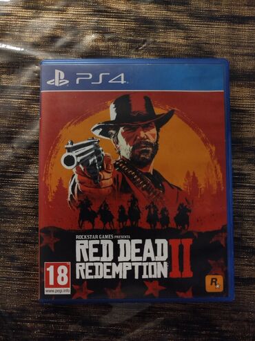 oyunu: Red Dead Redemption 2, Rol oyunu, İşlənmiş Disk, PS4 (Sony Playstation 4), Ünvandan götürmə