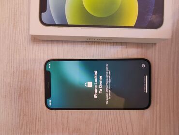 i̇pad 6 mini: IPhone 12 mini, 64 GB, Alpine Green, Simsiz şarj, Face ID, Sənədlərlə