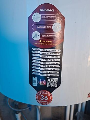 su aparatı: SHIVAKI elektrik su qızdırıcısı (vertikal tip) - Brend: SHIVAKI - — 2