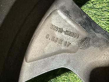 aeolus e70: Литые Диски R 17 Hyundai, Комплект, отверстий - 5, Б/у — 9