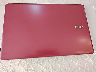 pes 21 disk: Acer Aspire E5-571G qırmızı noutbuk - Ekran: 15.6" (parlaq panel) - — 1