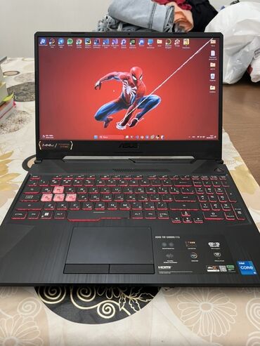 для компьютеров: Ноутбук, Asus, 16 ГБ ОЗУ, Intel Core i5, 15.6 ", Новый, Игровой, память SSD