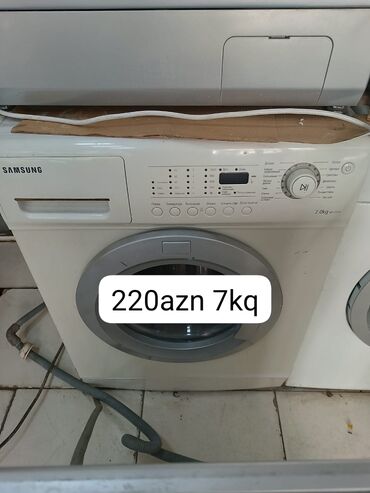 kaktel aparati qiymeti: Стиральная машина Samsung, 7 кг, Без сушки, Нет кредита