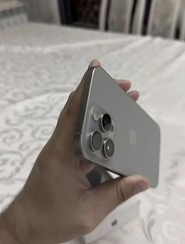 ipad minu 6: IPhone 15 Pro, Б/у, 256 ГБ, Серебристый, Коробка, 91 % — 1