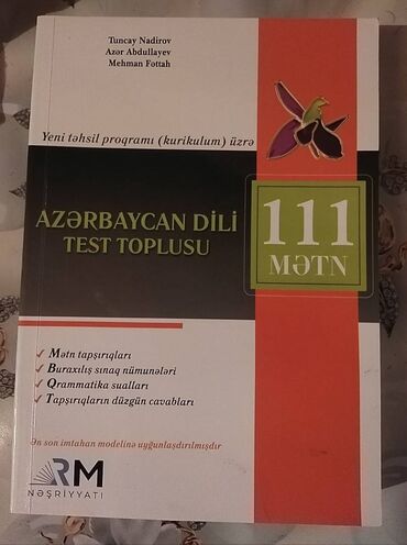 5 ci sinif riyaziyyat dim testi pdf 2023: Salam.Kitablar satılır.Az işlənib, yenidən seçilmir