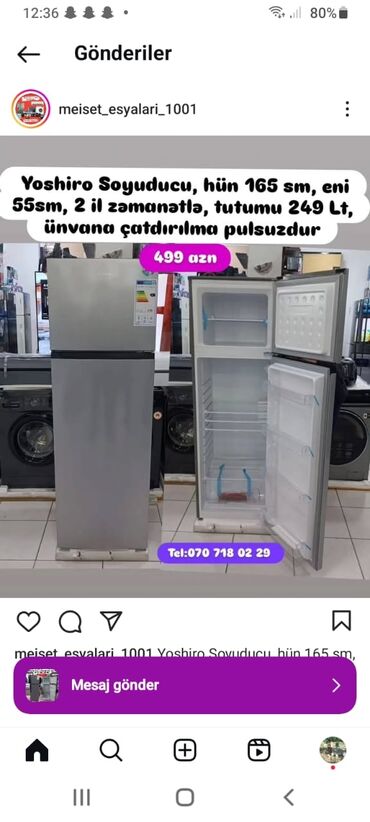 Soyuducular: Yeni Soyuducu Satılır — 20