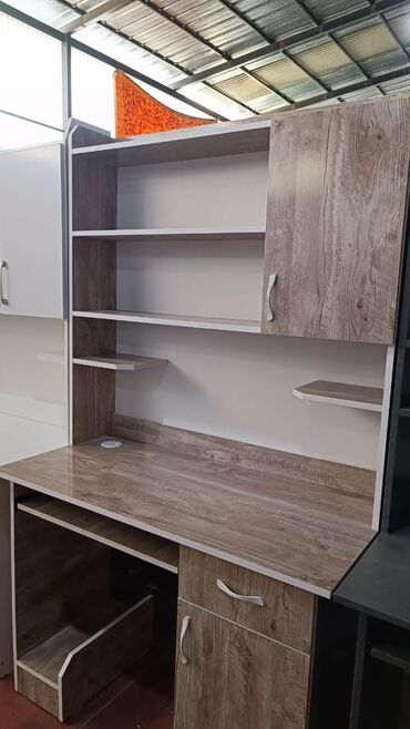 Комплекты офисной мебели: Комплект офисной мебели, Новый, Стол, Шкаф, ДСП, Бесплатная доставка at lalafo.kg — 4 Комплекты офисной мебели: Комплект офисной мебели, Новый, Стол, Шкаф, ДСП, Бесплатная доставка — 4