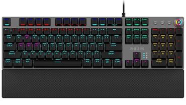 игровые клавиатура: Игровая механическая клавиатура Philips G614