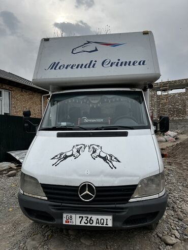 спринтер бортовой дубль кабина двухскатный: Жүк ташуучу унаа, Mercedes-Benz, Стандарт, Колдонулган