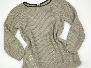 spodnie dresowe khaki: Sweter, M (EU 38), condition - Good