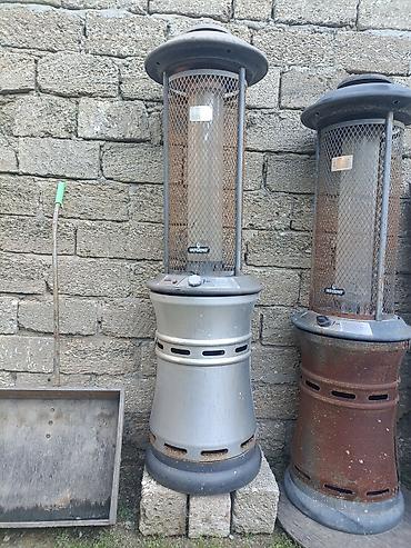 ev ucun radiator: Açıq hava üçün qazla işləyən “Inferno” tipli hündür terras isidicisi — 1