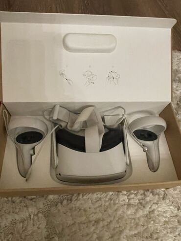 газовые колонки термет в баку: Oculus (Meta) Quest VR dəsti Qutuda olanlar: - VR başlığı (ağırlıq