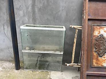 akvarium balaca: Dördbucaq akvarium, Boş, 100 l, Ödənişli çatdırılma, Ünvandan götürmə — 2