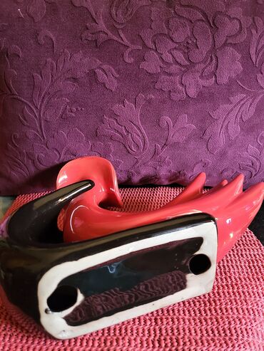 Ostali kućni dekor: Vaza nova umetnicka,vintaz,rucni rad. Visina. 21cm — 16