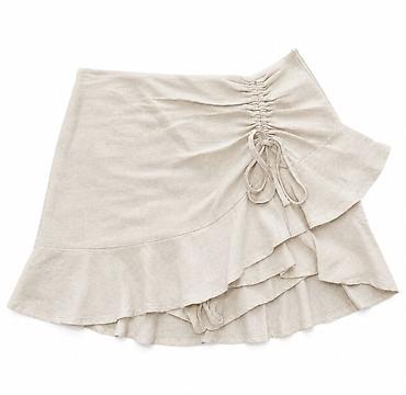 Mini Ətək, Stradivarius, Kətan, XS lalafo.az -da Mini Ətək, Stradivarius, Kətan, XS