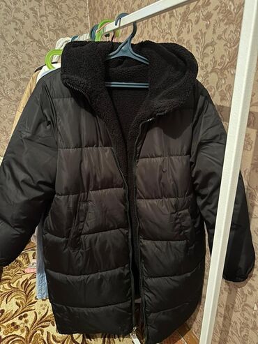 тедди куртка с капюшоном: Куртка XS (EU 34), 2XL (EU 44), цвет - Черный