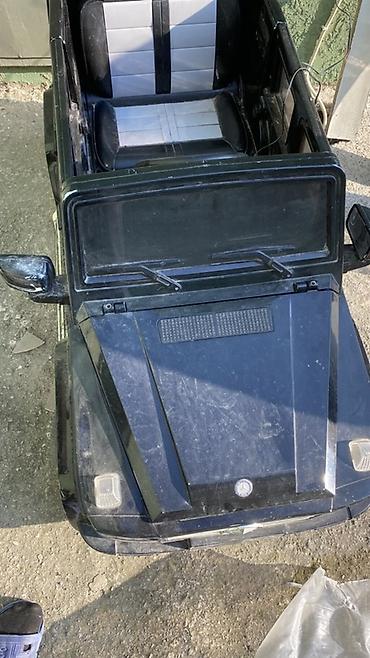Uşaq dünyası: Uşaq üçün elektrikli minik maşını – G‑Class üslubunda, qara rəng — 4