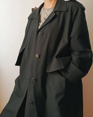 Mantili: S (EU 36), Polovno, Sa postavom, Jednobojni, bоја - Crna — 7