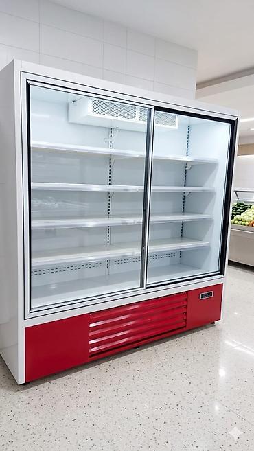 Другая бытовая техника: Mağaza və marketlər üçün şaquli soyuducu vitrin - Tip: Şüşə sürgülü — 3