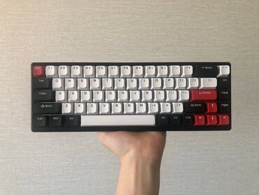 клавиатура купить: Клавиатура, Проводное подключение, Размер: 65%