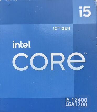 i5 12400f бишкек: Процессор, Новый, Intel Core i5, Для ПК