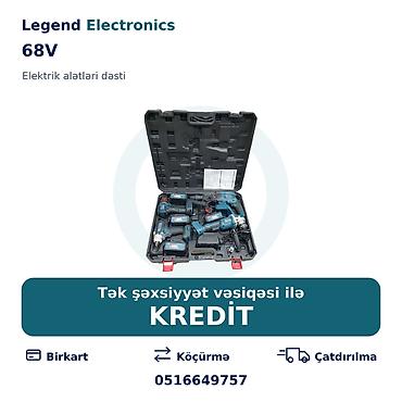 alet: Elan başlığı: Elektrik alətlər dəsti, 68V Elektrik alətlər dəsti, 68V — 1