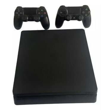 диск с играми: Продаю Playstation 4 slim, на 1 терабайт, два джойстика, в комплекте