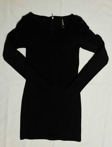 zara tvid haljina: XS (EU 34), S (EU 36), color - Black, Other style, Long sleeves