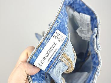 distressed jeans: Stradivarius, Spódnica damska, rozmiar XS — 4