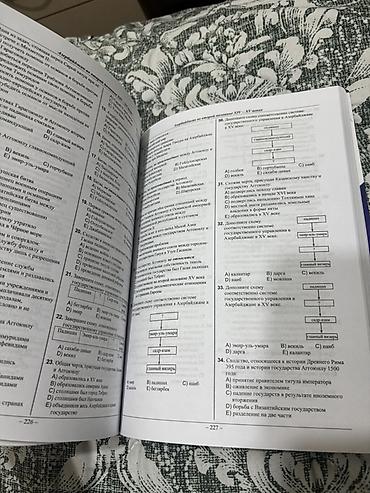 Testlər: Məhsul: “İSTORİYA 2025 – Sbornik testov (I hissə)” Nəşriyyat: Dövlət — 3