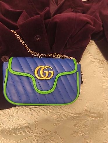 Çantalar: Lüks qadın çanta dəsti 1) BVLGARI əl çantası - Rəng: qara - Parlaq — 7