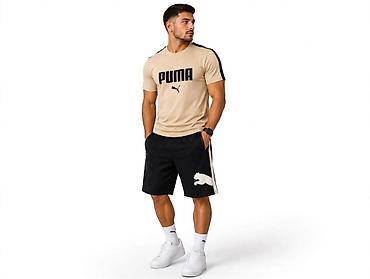 bermude i duks: Puma muški sportski komplet – majica i šorts - Majica kratkih rukava — 1
