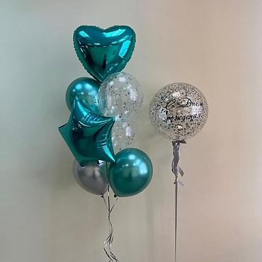 Воздушные шары и принадлежности: Воздушные шары и готовые наборы для праздника - Гелиевые — 1