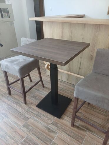 Postolja za stolove: Metalna postolja za stolove, donja ploca 450x450x5mm, stub 80x80 — 9