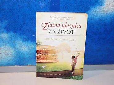 Knjige, audio i video formati: Zlatna ulaznica za život brendon buršard2012 mono i manjanamek povez — 1