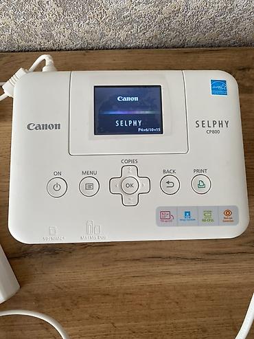 Ofis avadanlığı: Satılır: Canon SELPHY CP800 Foto Printer Canon SELPHY CP800 foto — 2