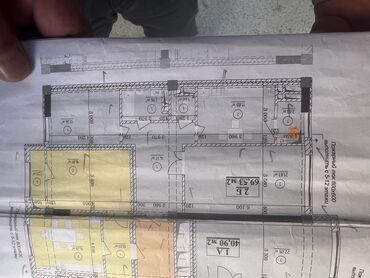 кыргызстан купить квартиру: 2 комнаты, 70 м², Элитка, 5 этаж, ПСО (под самоотделку)