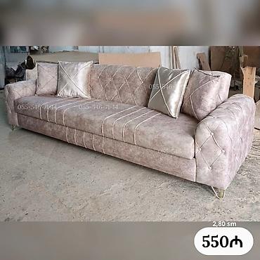 Mebel kateqoriyası: Divan - Model: 3 nəfərlik geniş divan - Ölçü